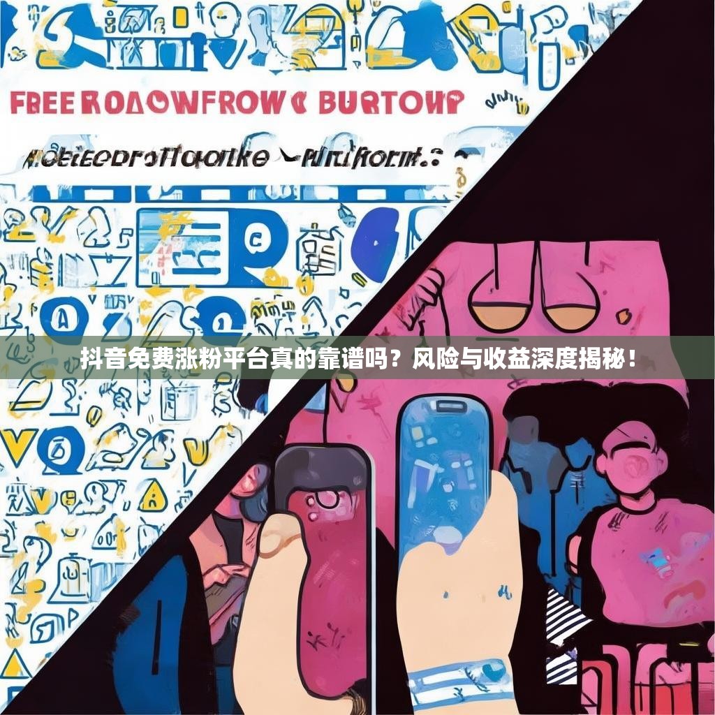 抖音免费涨粉平台真的靠谱吗?风险与收益深度揭秘!