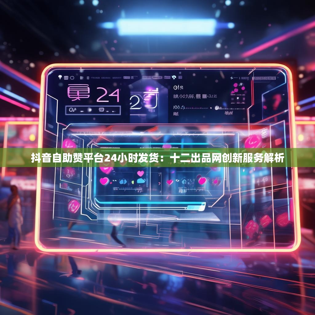 抖音自助赞平台24小时发货:十二出品网创新服务解析