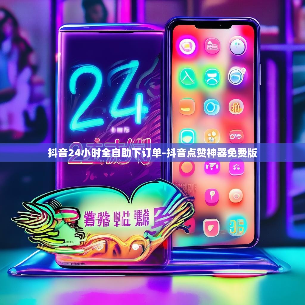 抖音24小时全自助下订单-抖音点赞神器免费版
