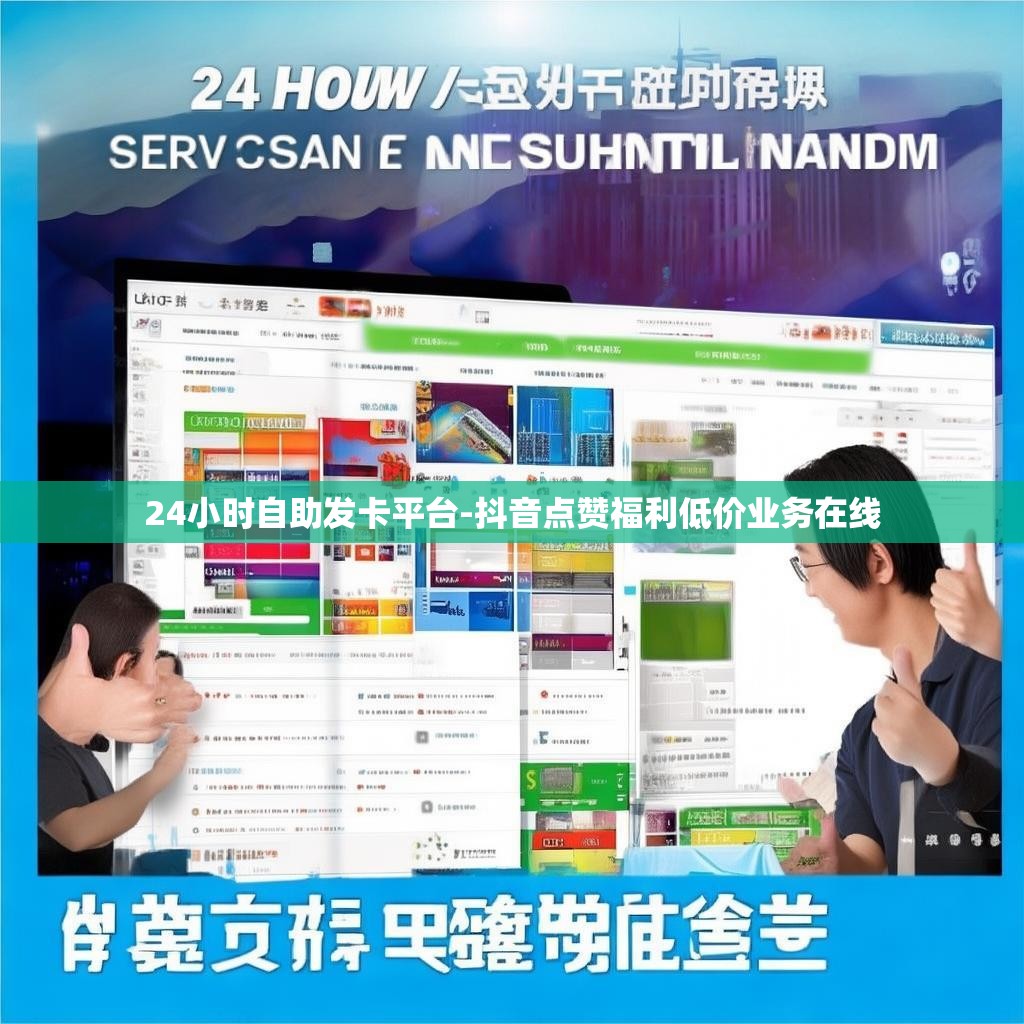 24小时自助发卡平台-抖音点赞福利低价业务在线