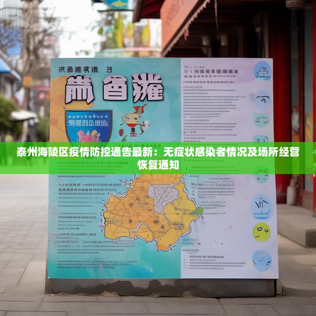 泰州海陵区疫情防控通告最新:无症状感染者情况及场所经营恢复通知