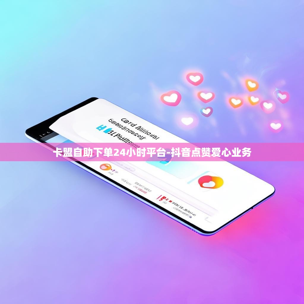 卡盟自助下单24小时平台-抖音点赞爱心业务