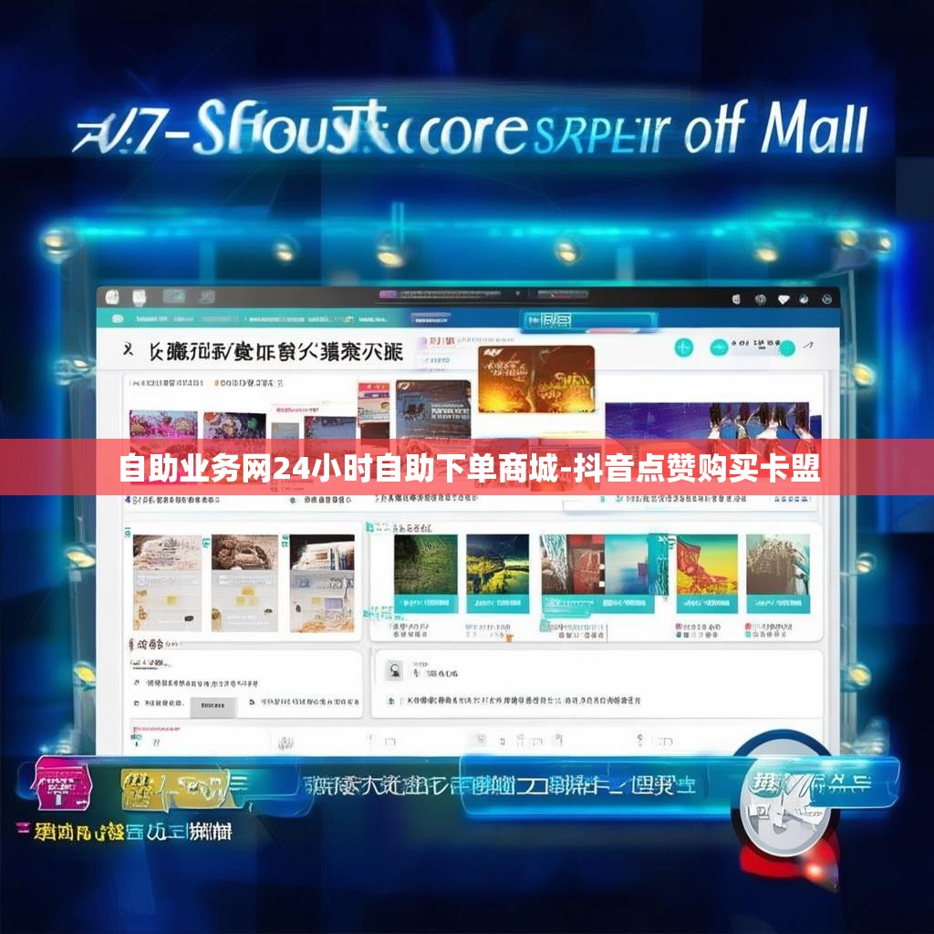 自助业务网24小时自助下单商城-抖音点赞购买卡盟