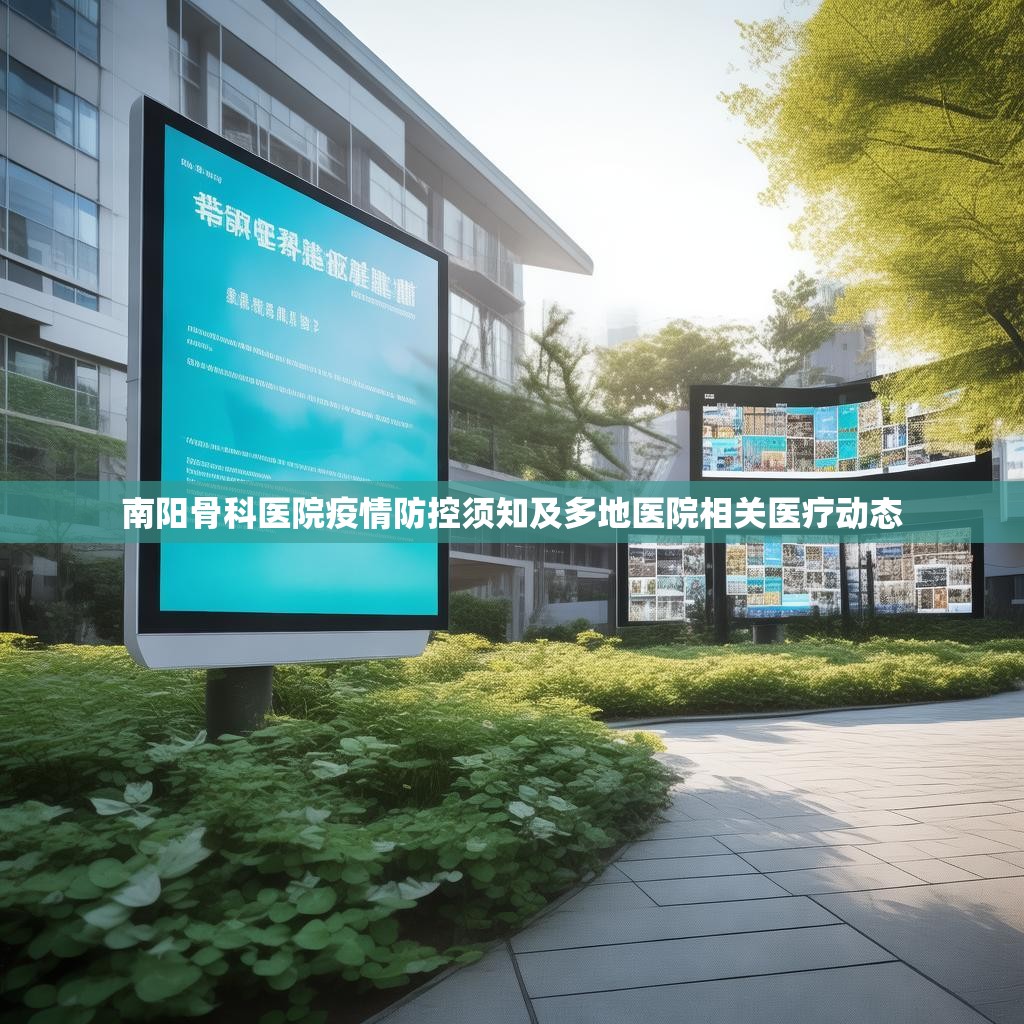 南阳骨科医院疫情防控须知及多地医院相关医疗动态