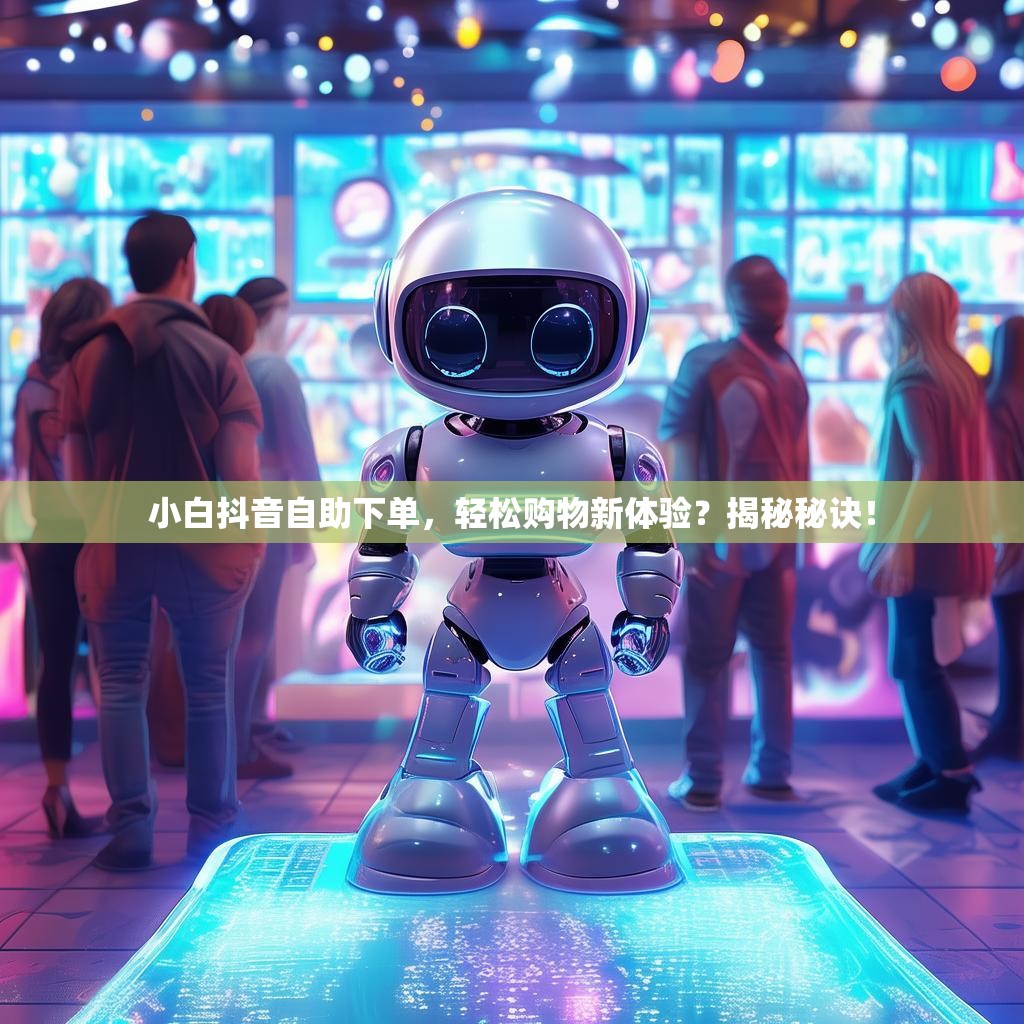 小白抖音自助下单,轻松购物新体验?揭秘秘诀!