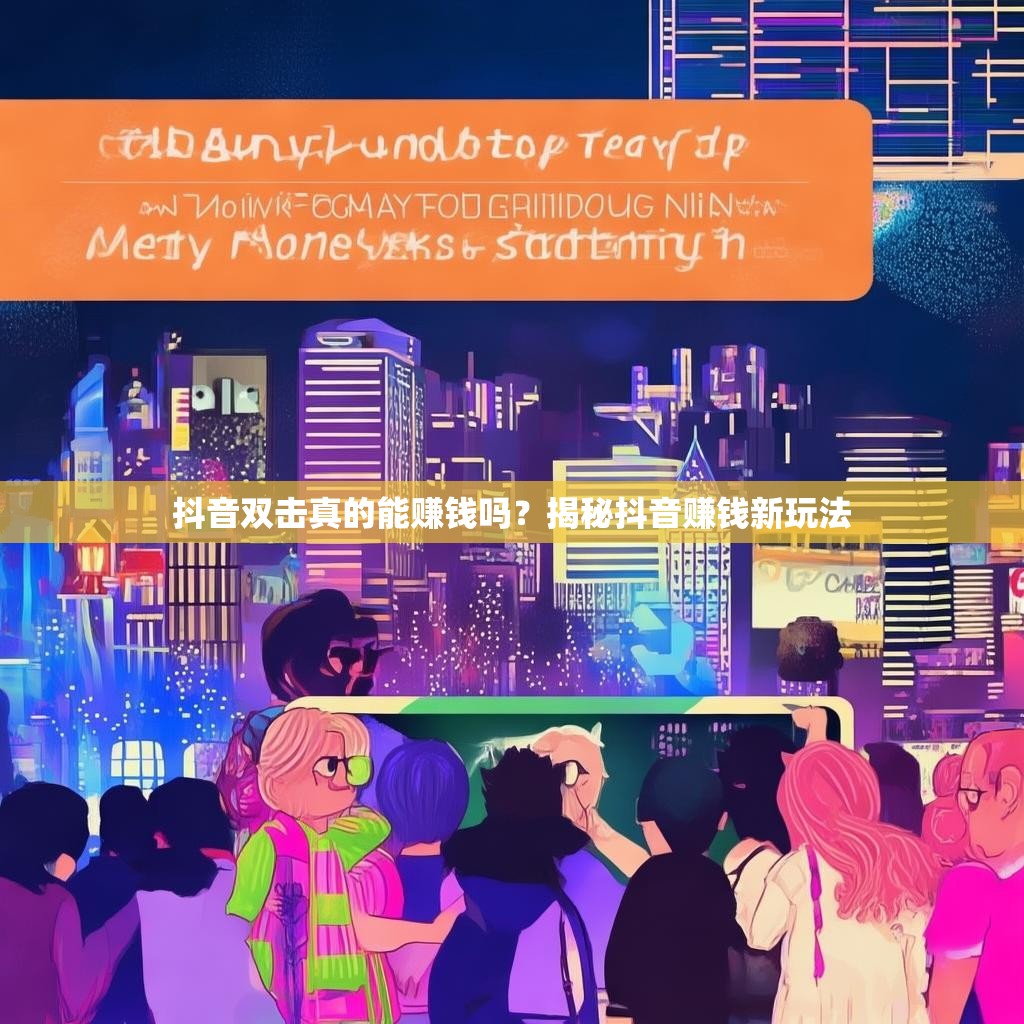 抖音双击真的能赚钱吗?揭秘抖音赚钱新玩法