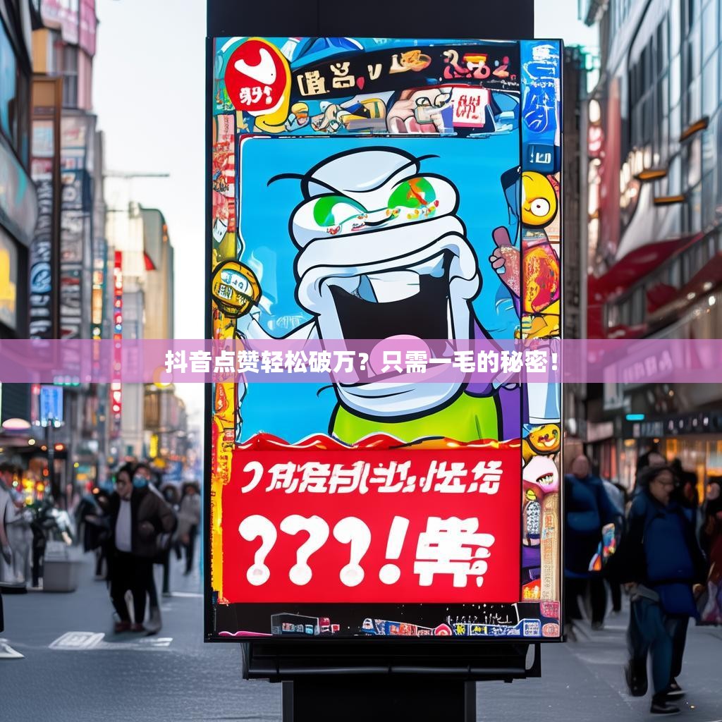 抖音点赞轻松破万?只需一毛的秘密!