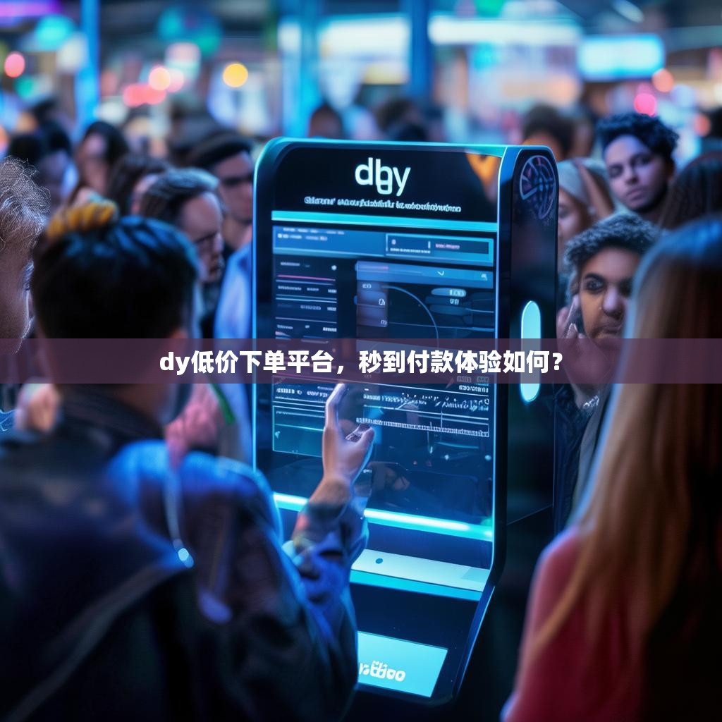 dy低价下单平台,秒到付款体验如何?