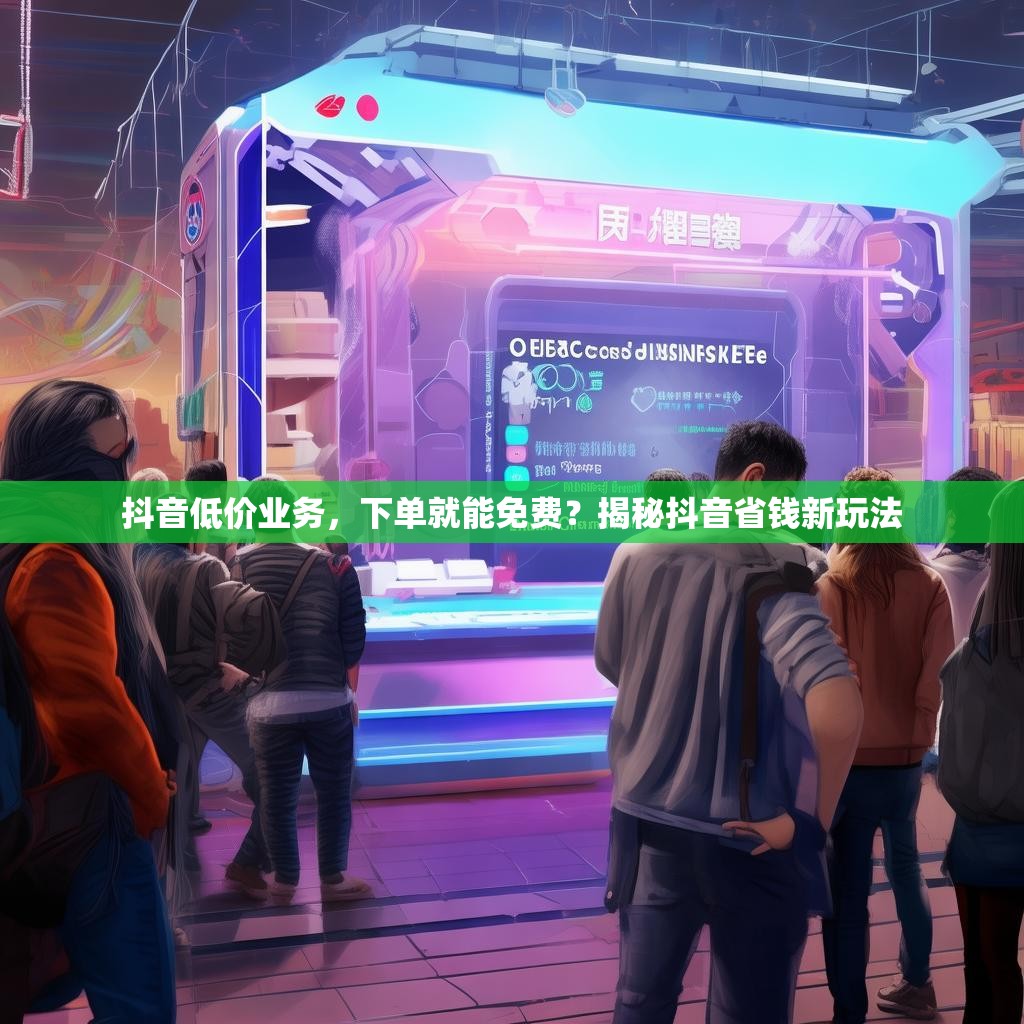 抖音低价业务，下单就能免费？揭秘抖音省钱新玩法