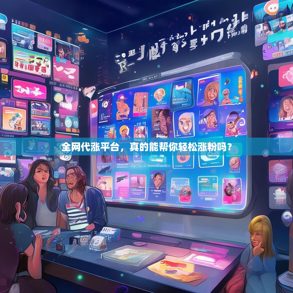 全网代涨平台，真的能帮你轻松涨粉吗？