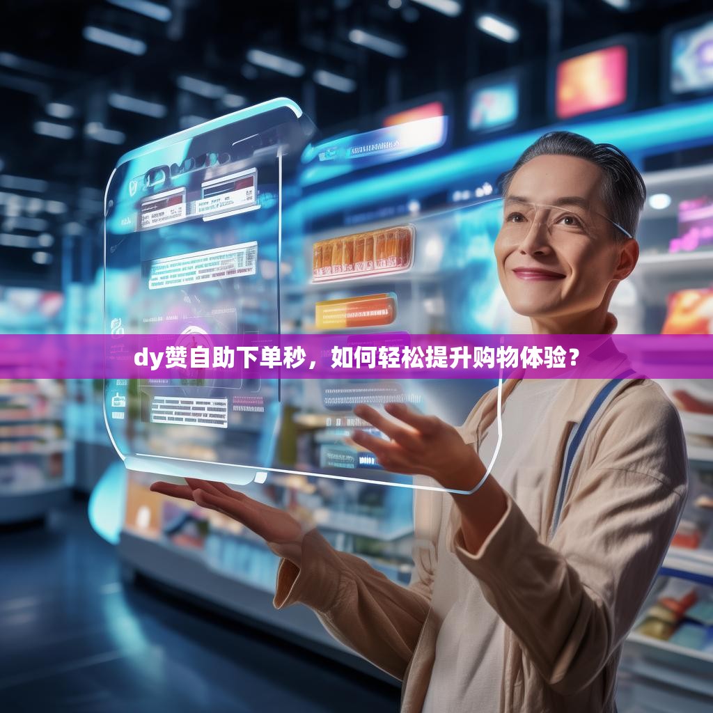 dy赞自助下单秒，如何轻松提升购物体验？