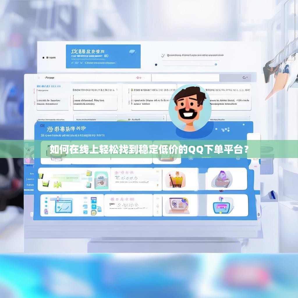 如何在线上轻松找到稳定低价的QQ下单平台？