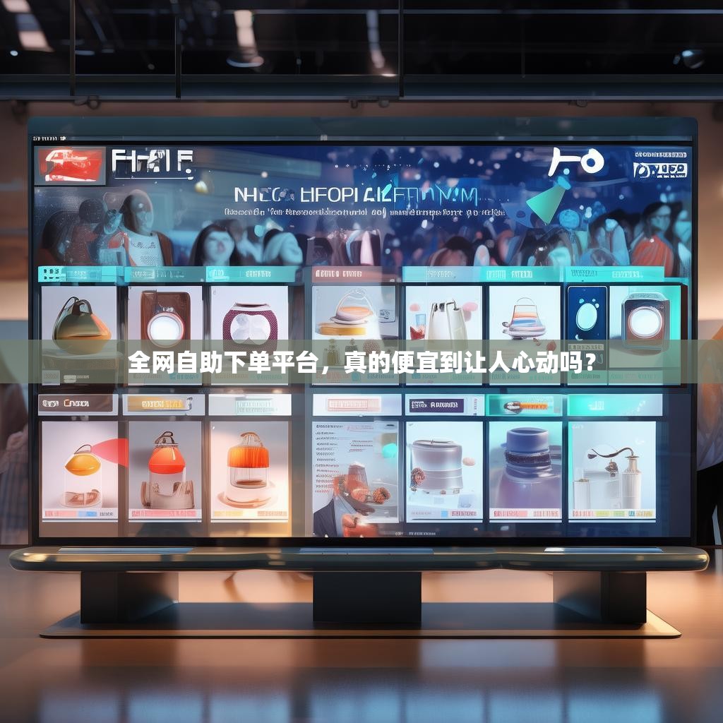 全网自助下单平台，真的便宜到让人心动吗？