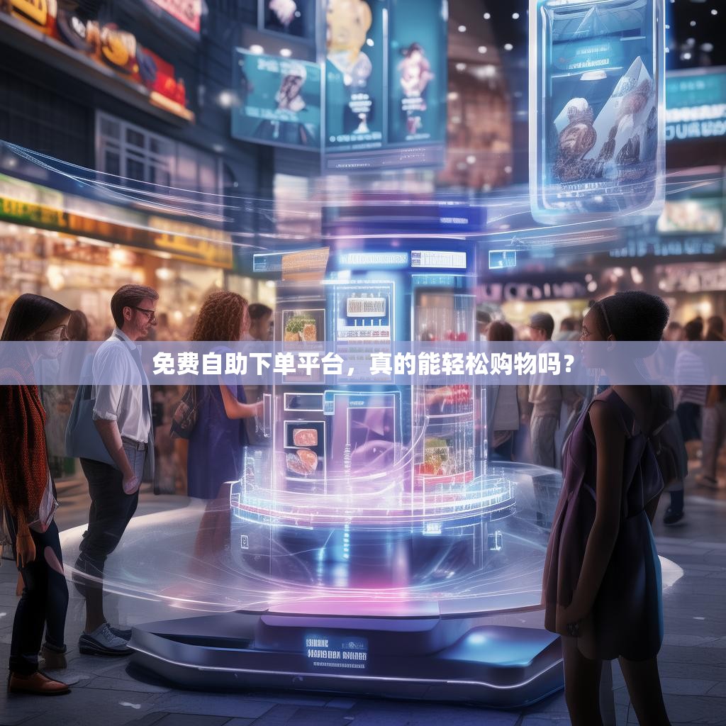免费自助下单平台，真的能轻松购物吗？