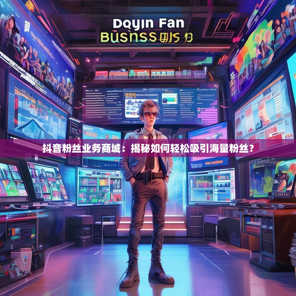 抖音粉丝业务商城：揭秘如何轻松吸引海量粉丝？
