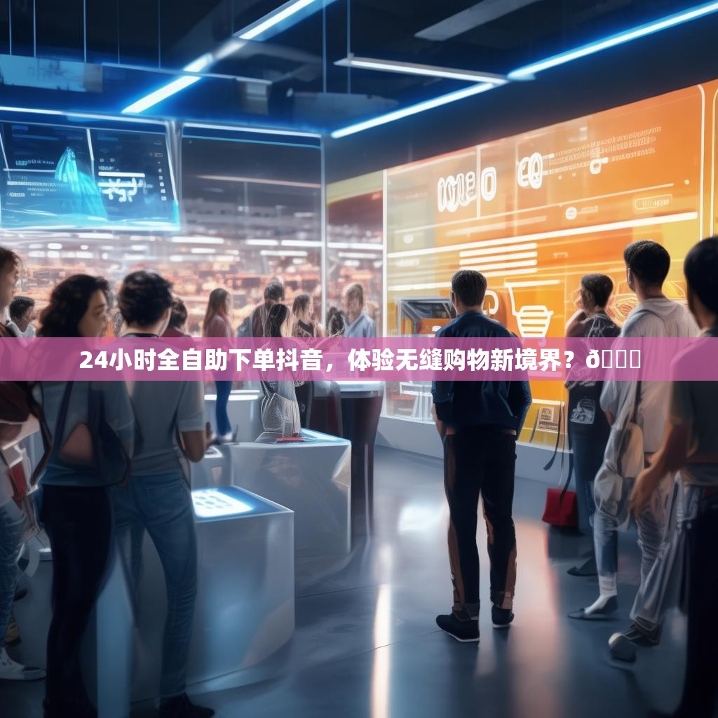 24小时全自助下单抖音，体验无缝购物新境界？🎉