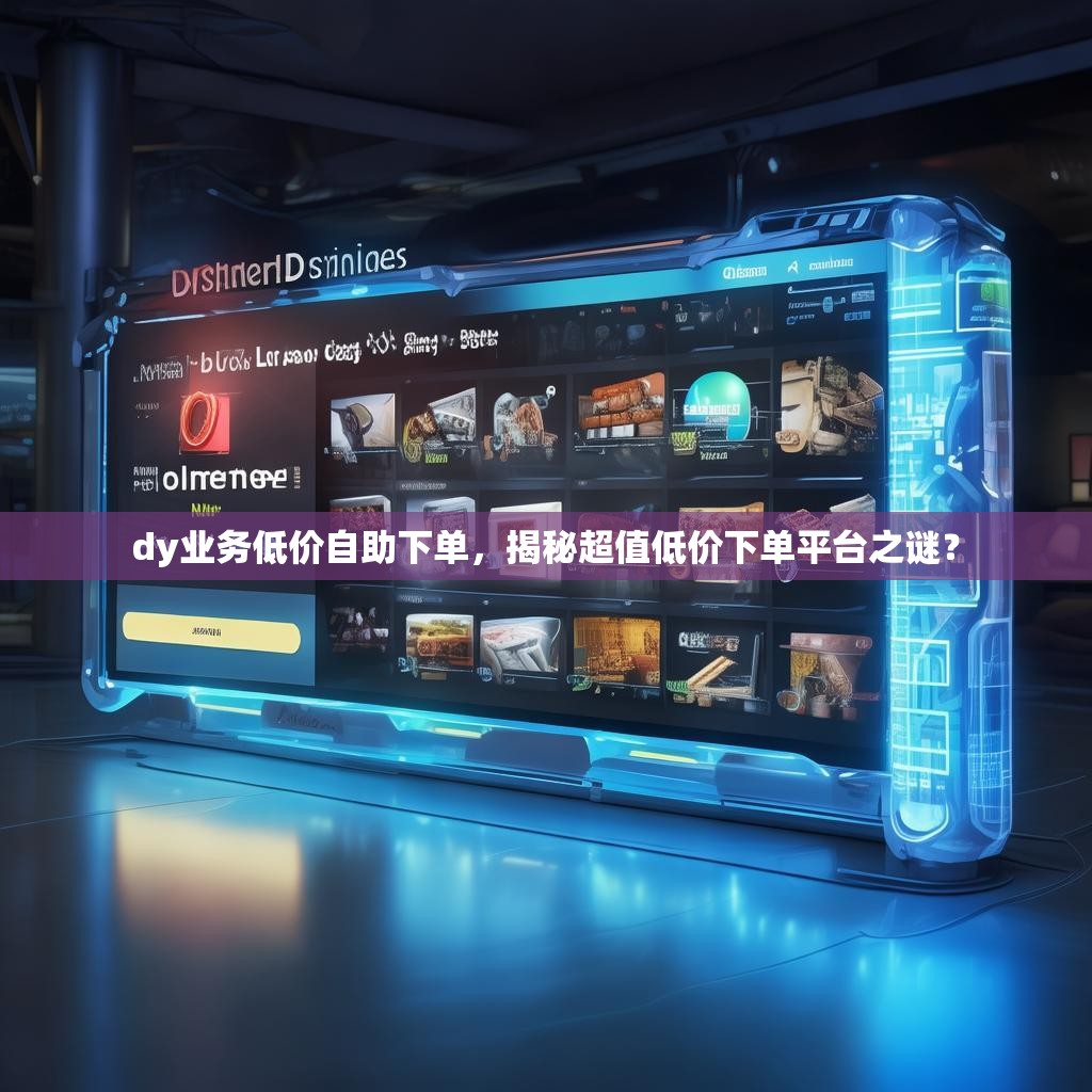 dy业务低价自助下单，揭秘超值低价下单平台之谜？