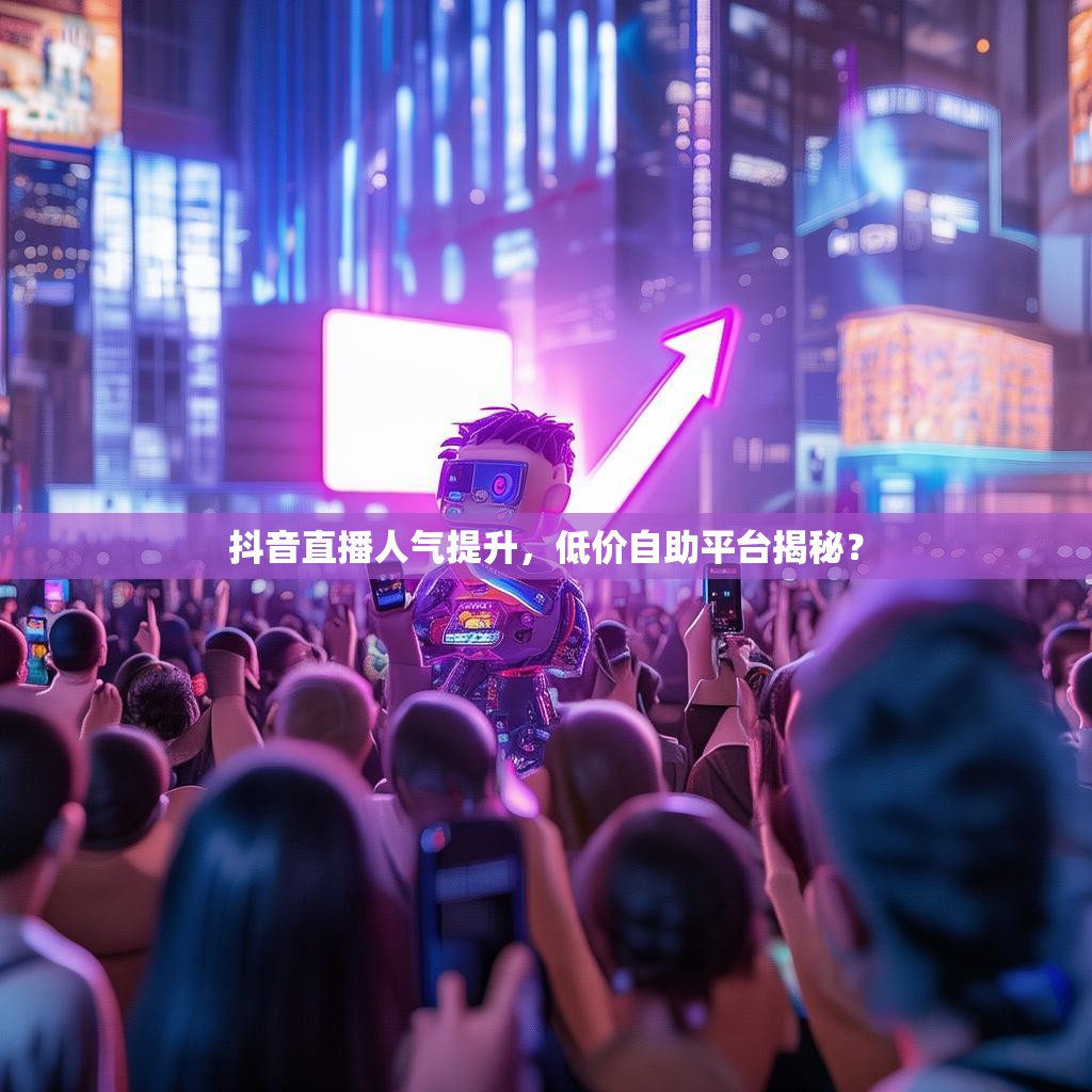 抖音直播人气提升，低价自助平台揭秘？