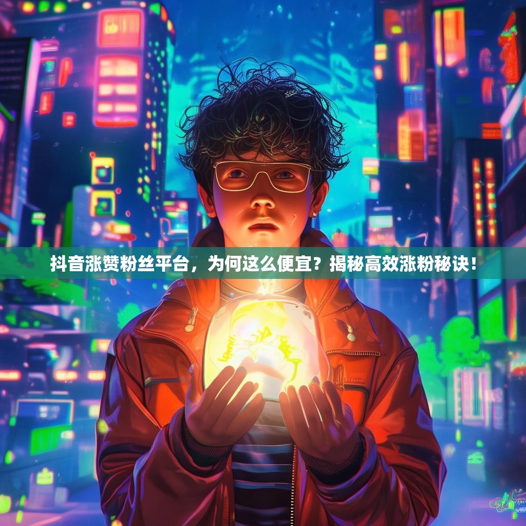 抖音涨赞粉丝平台，为何这么便宜？揭秘高效涨粉秘诀！