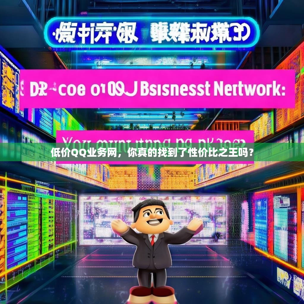 低价QQ业务网，你真的找到了性价比之王吗？
