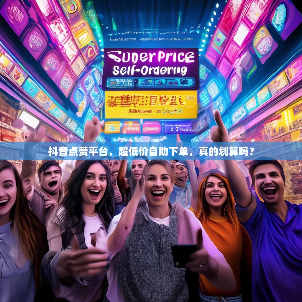 抖音点赞平台，超低价自助下单，真的划算吗？