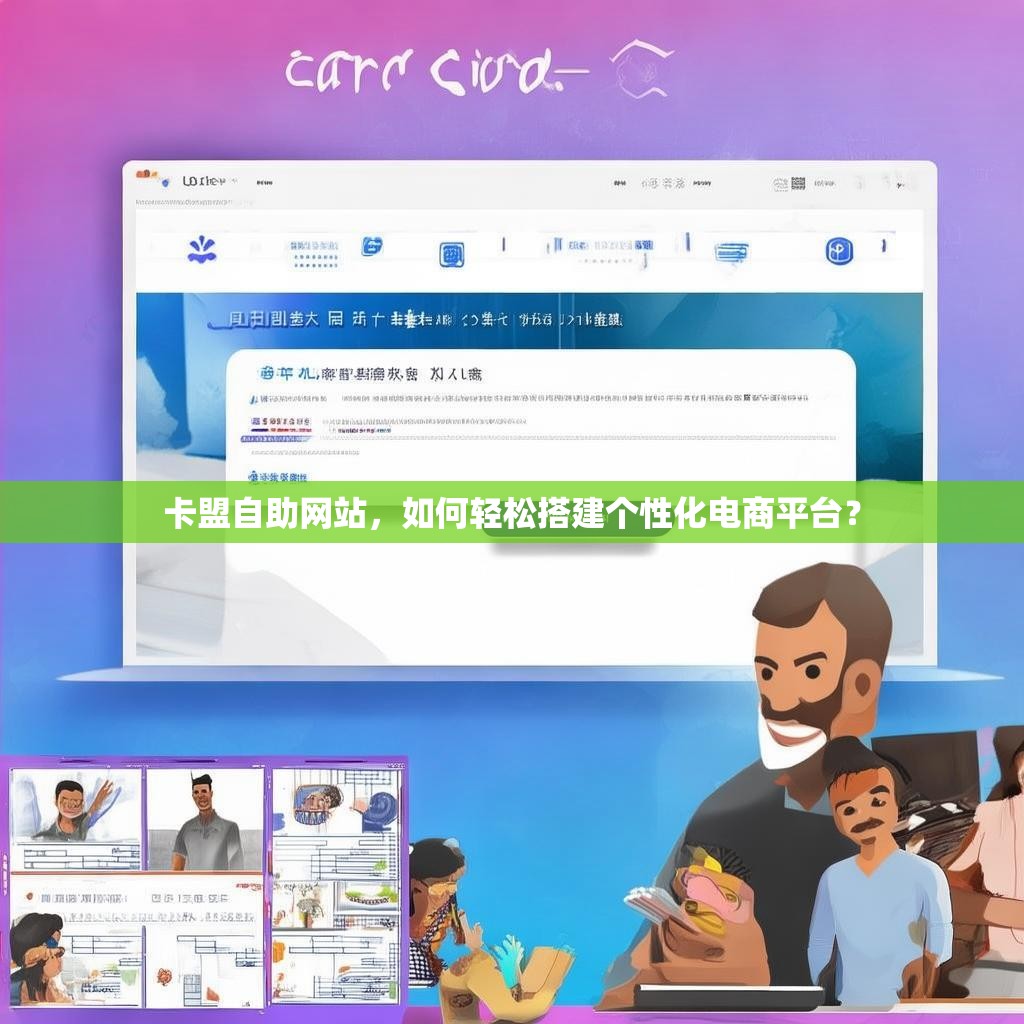 卡盟自助网站，如何轻松搭建个性化电商平台？