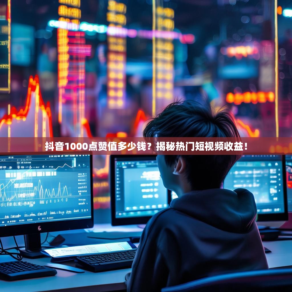 抖音1000点赞值多少钱？揭秘热门短视频收益！