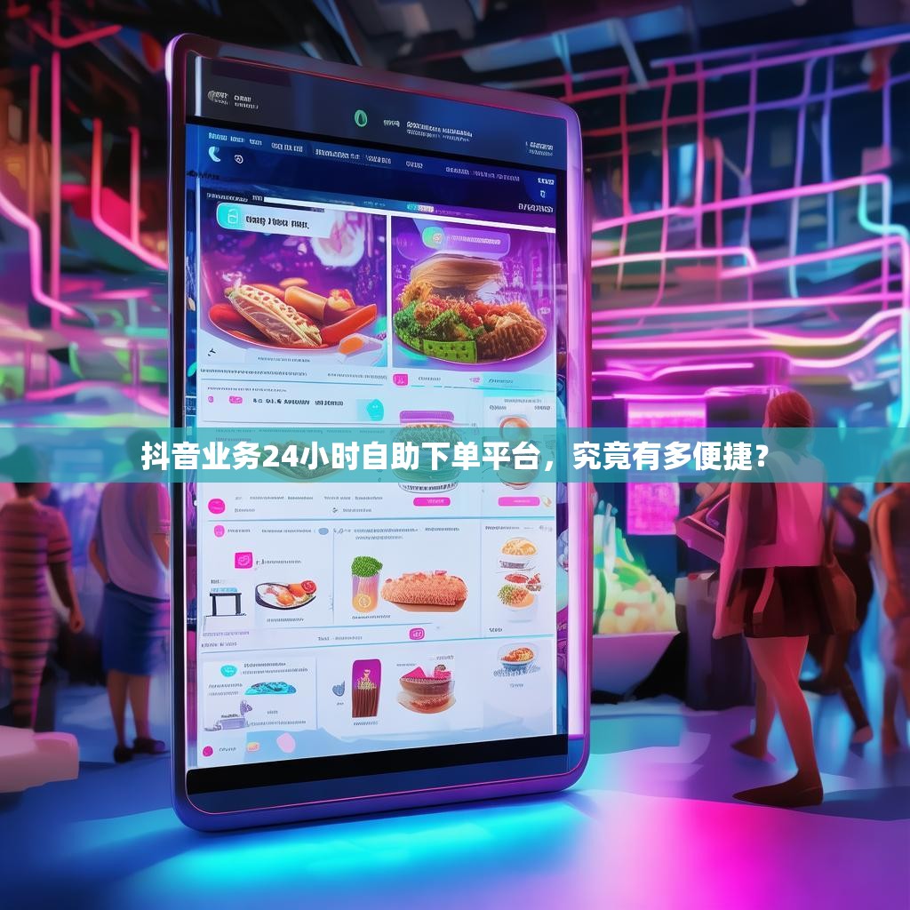 抖音业务24小时自助下单平台，究竟有多便捷？