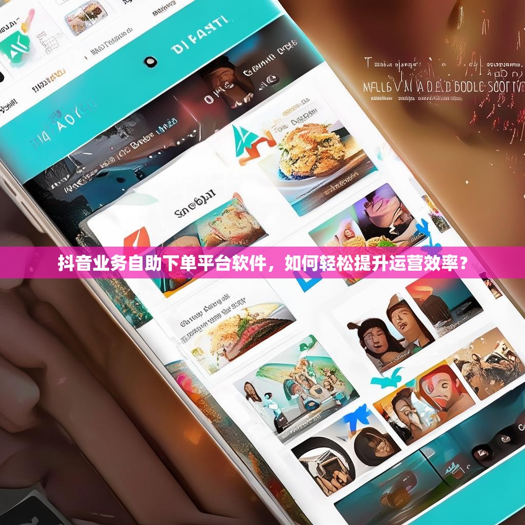 抖音业务自助下单平台软件，如何轻松提升运营效率？