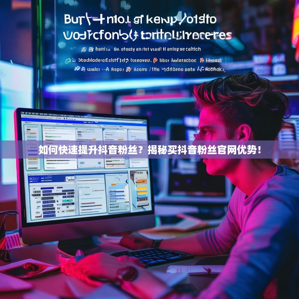 如何快速提升抖音粉丝？揭秘买抖音粉丝官网优势！