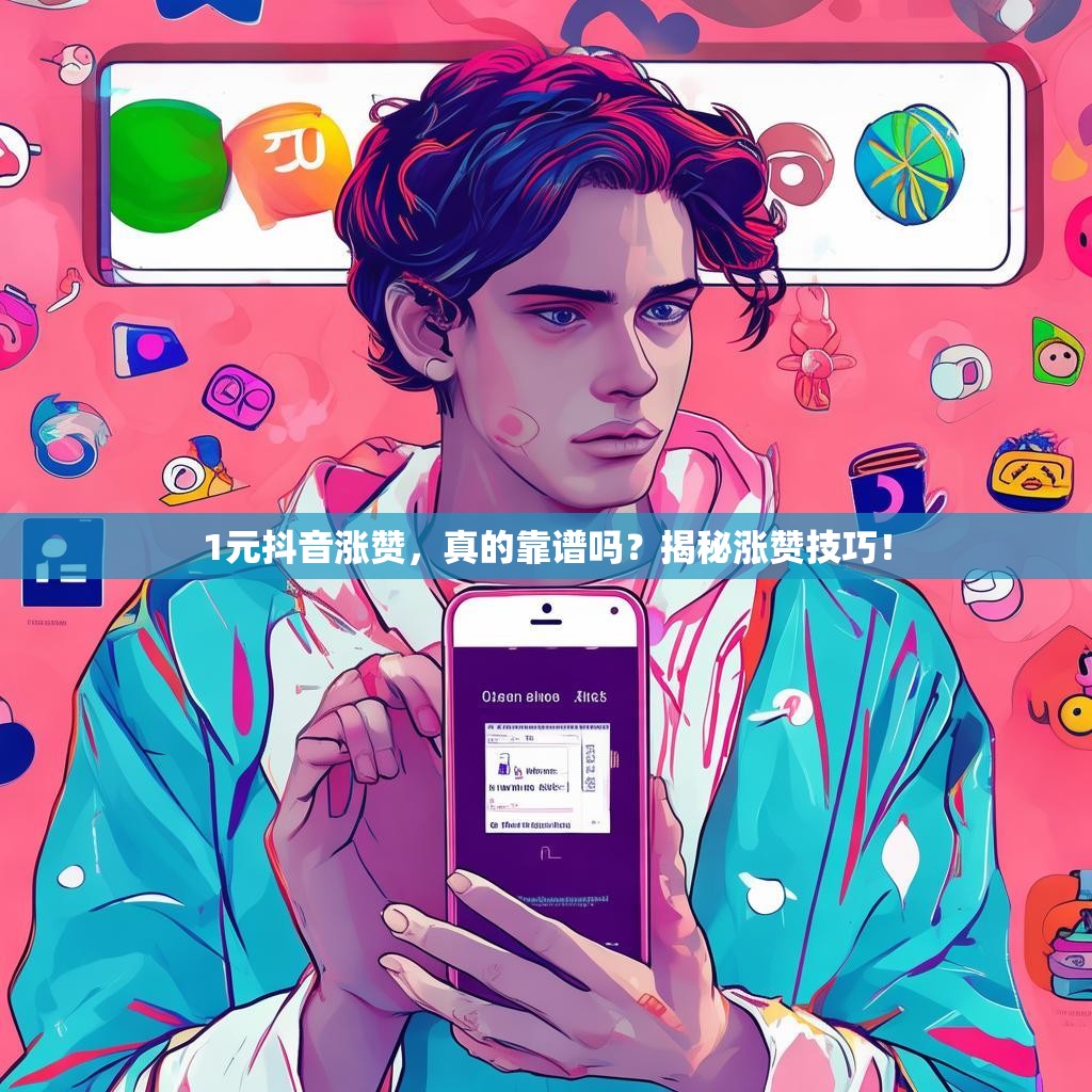 1元抖音涨赞，真的靠谱吗？揭秘涨赞技巧！