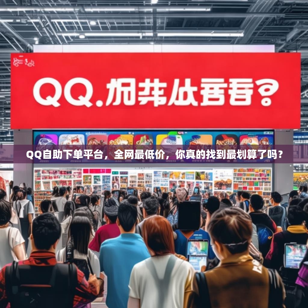QQ自助下单平台，全网最低价，你真的找到最划算了吗？