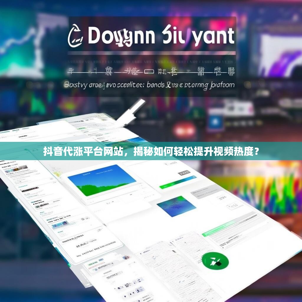 抖音代涨平台网站，揭秘如何轻松提升视频热度？