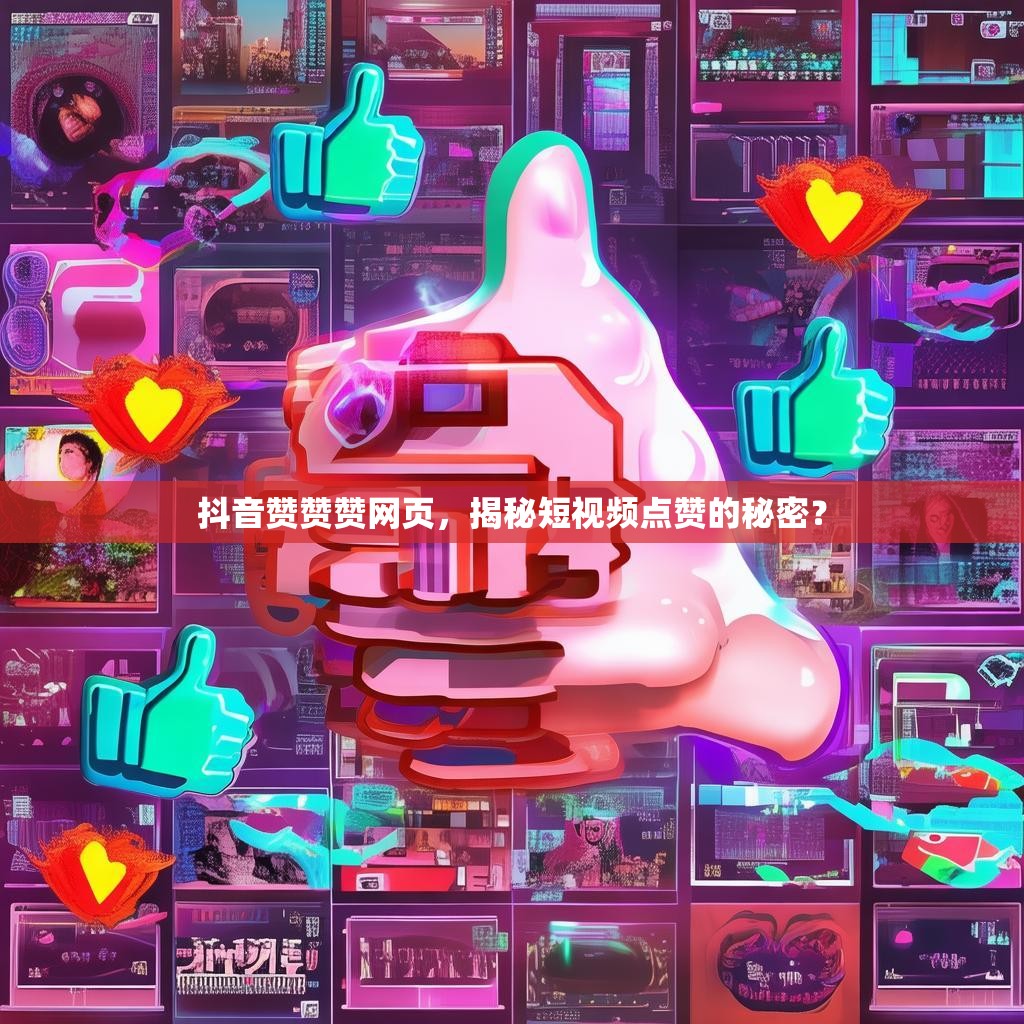 抖音赞赞赞网页，揭秘短视频点赞的秘密？