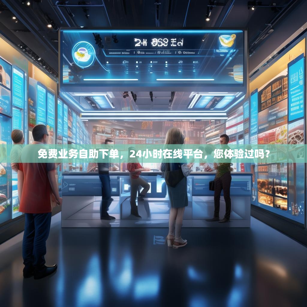 免费业务自助下单，24小时在线平台，您体验过吗？