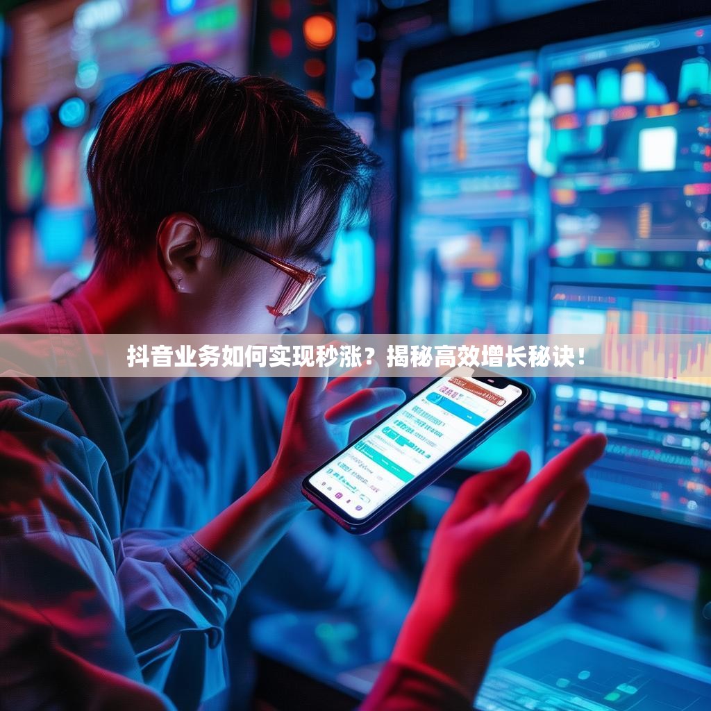 抖音业务如何实现秒涨？揭秘高效增长秘诀！