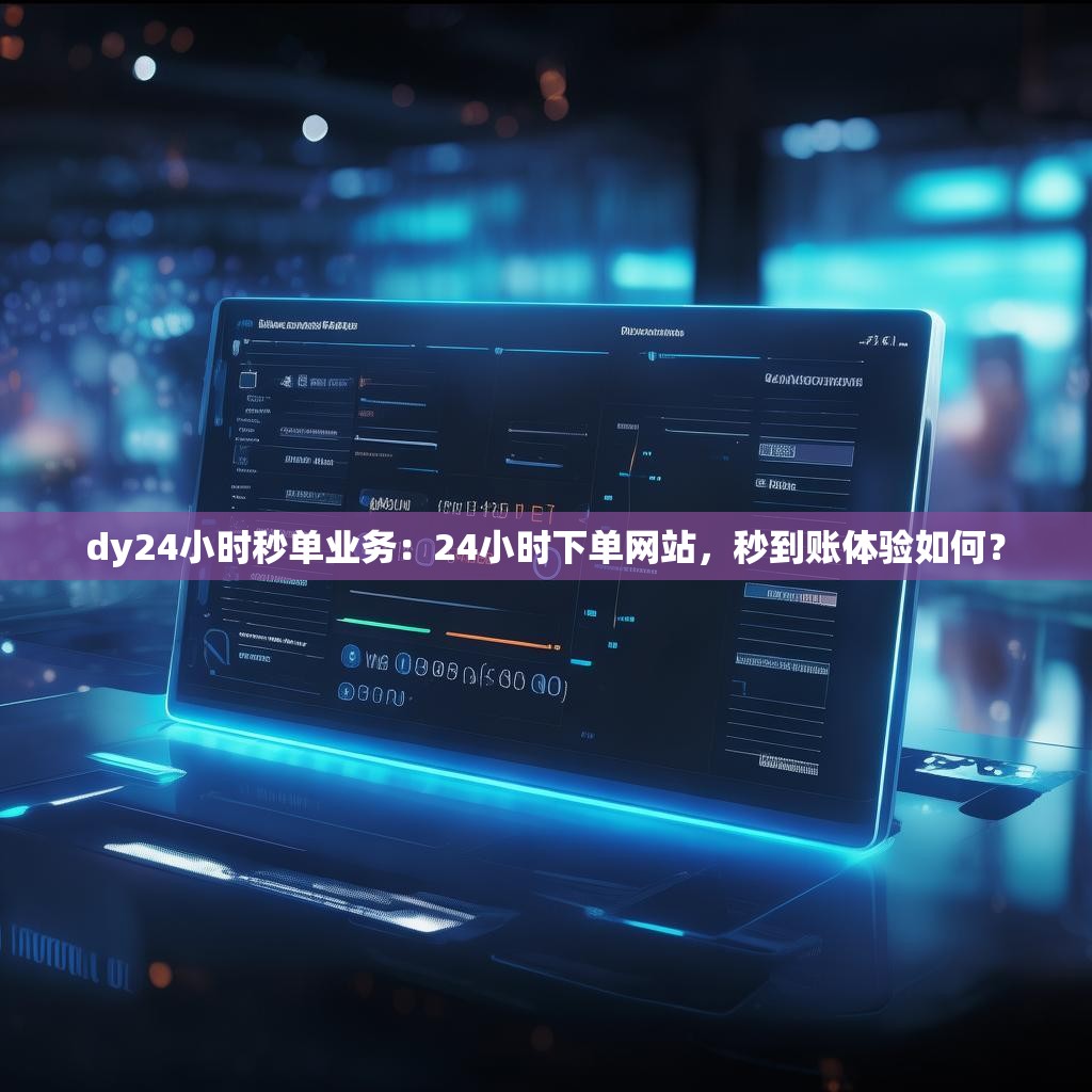 dy24小时秒单业务：24小时下单网站，秒到账体验如何？