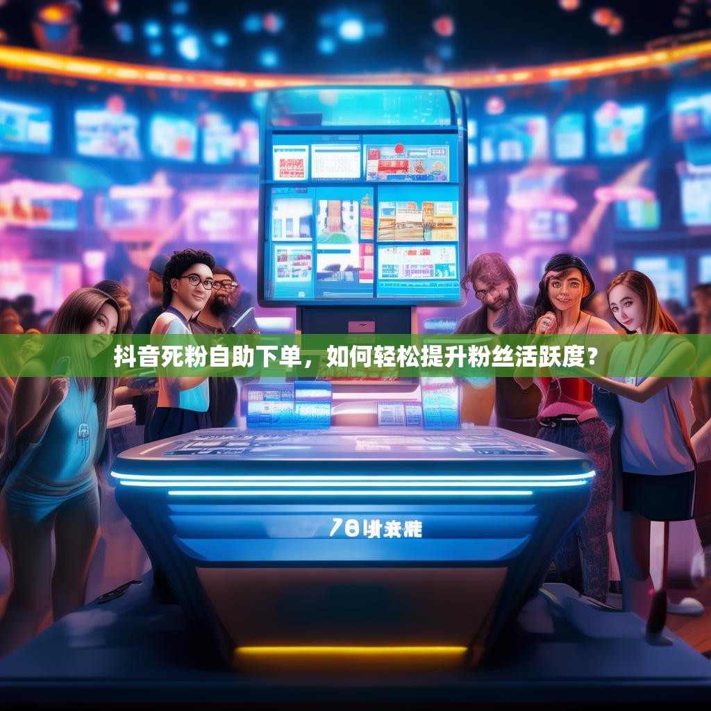 抖音死粉自助下单，如何轻松提升粉丝活跃度？