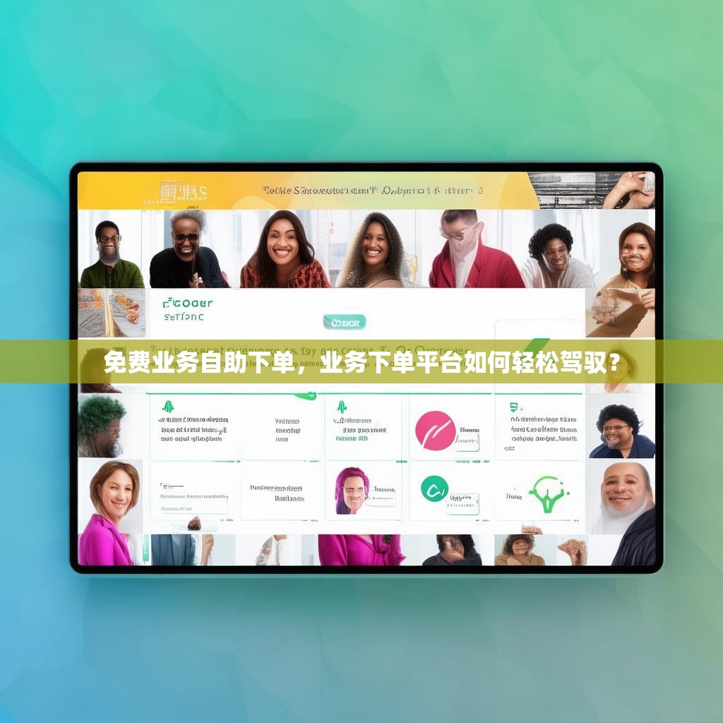 免费业务自助下单，业务下单平台如何轻松驾驭？