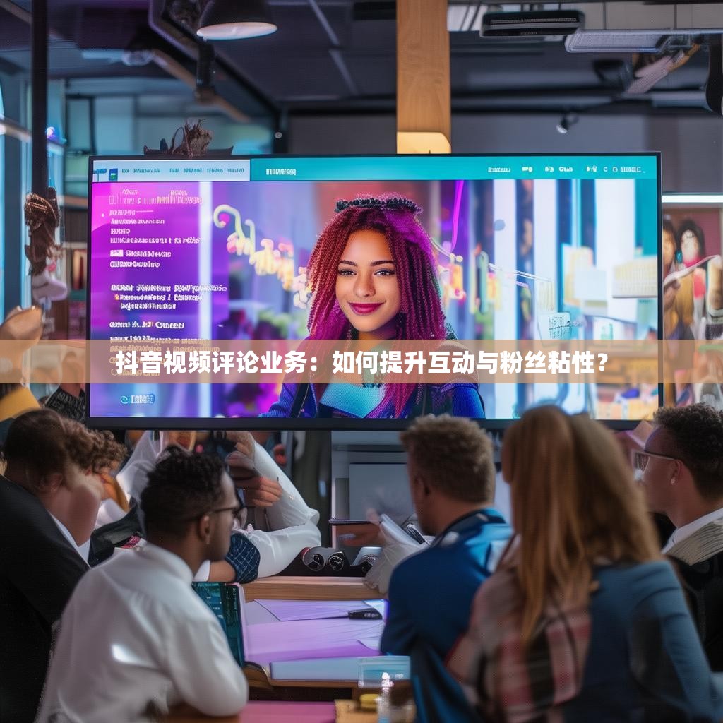 抖音视频评论业务：如何提升互动与粉丝粘性？