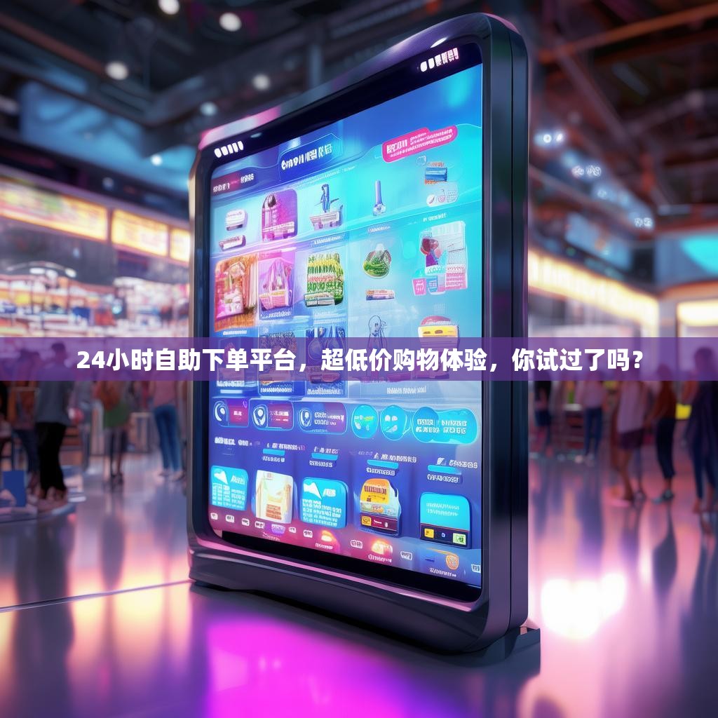 24小时自助下单平台，超低价购物体验，你试过了吗？