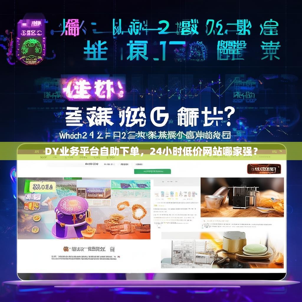 DY业务平台自助下单，24小时低价网站哪家强？
