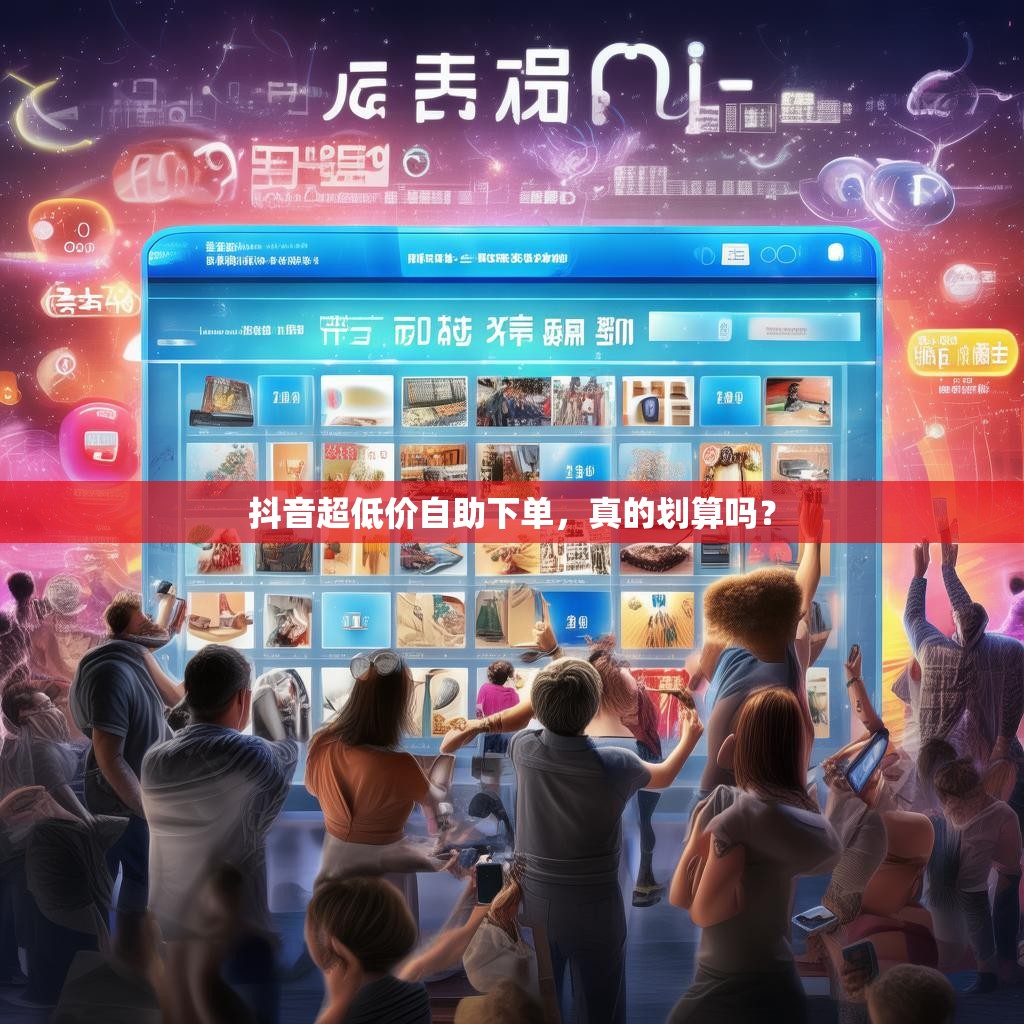 抖音超低价自助下单，真的划算吗？