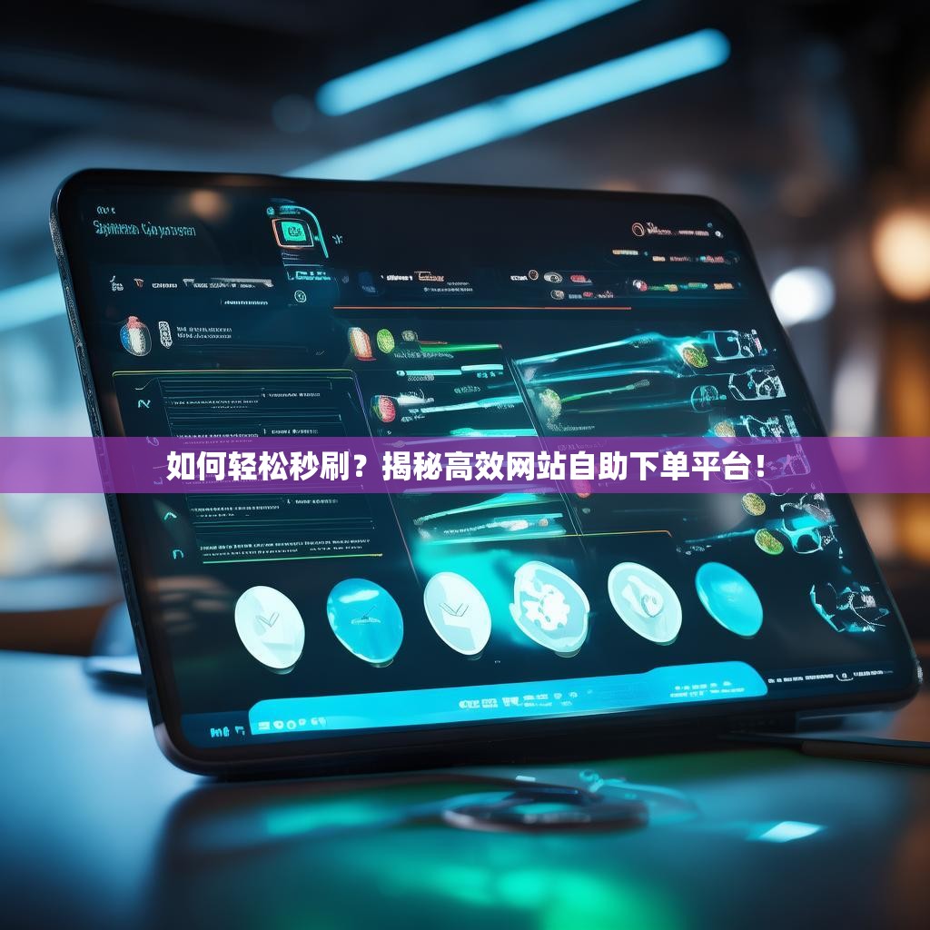 如何轻松秒刷？揭秘高效网站自助下单平台！