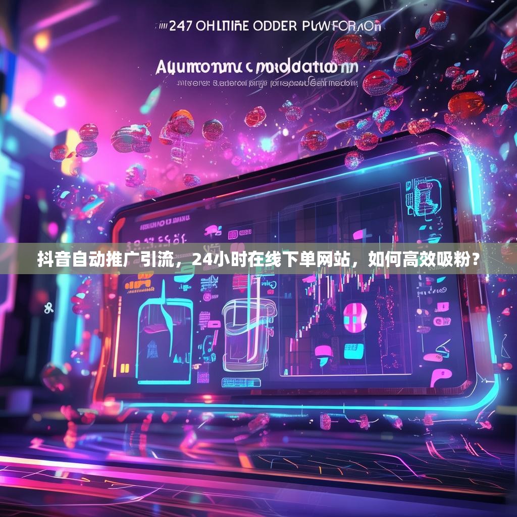 抖音自动推广引流,24小时在线下单网站,如何高效吸粉?