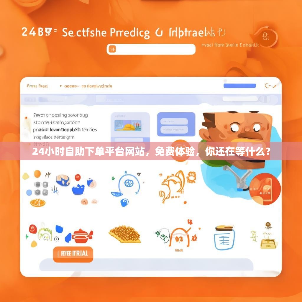 24小时自助下单平台网站,免费体验,你还在等什么?