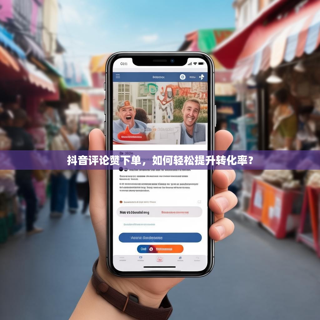抖音评论赞下单，如何轻松提升转化率？