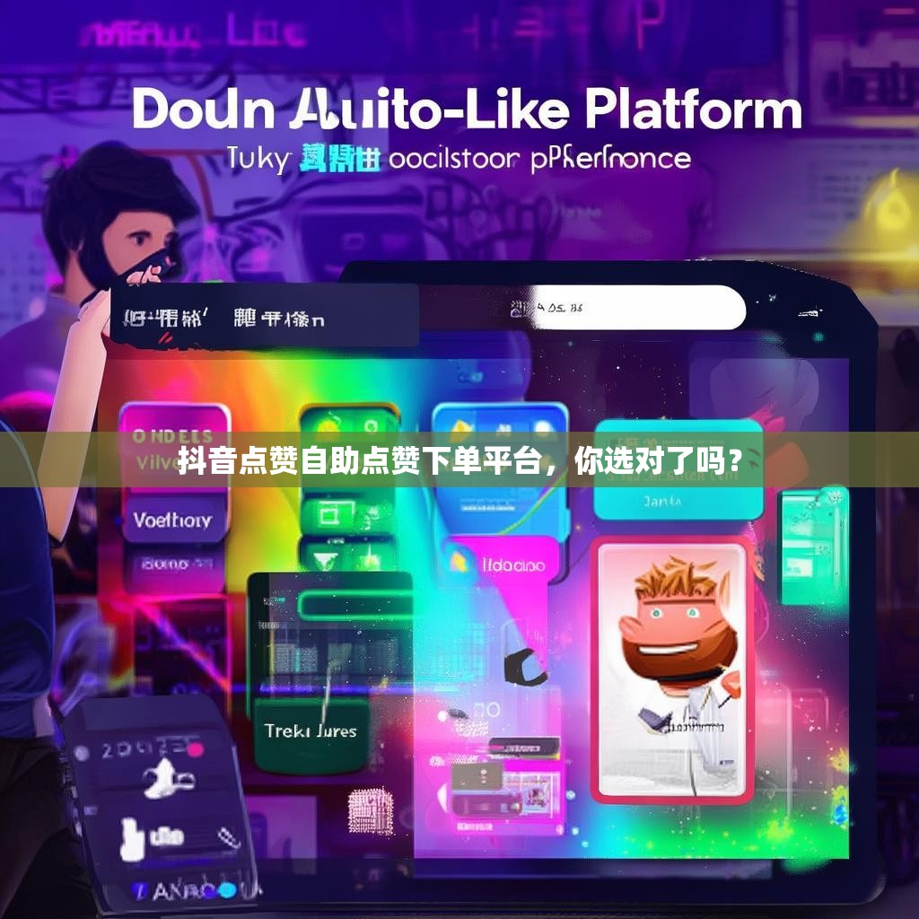 抖音点赞自助点赞下单平台,你选对了吗?