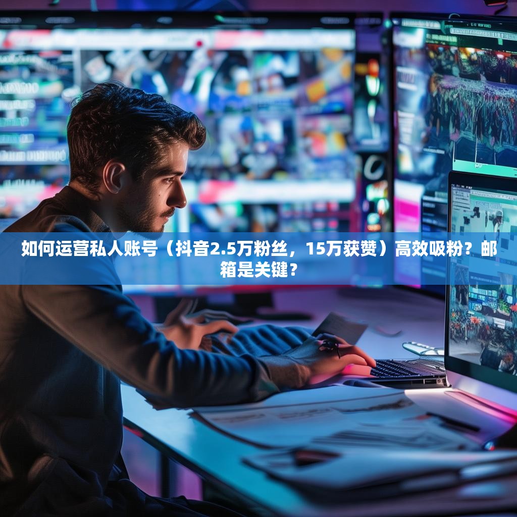 如何运营私人账号（抖音2.5万粉丝，15万获赞）高效吸粉？邮箱是关键？