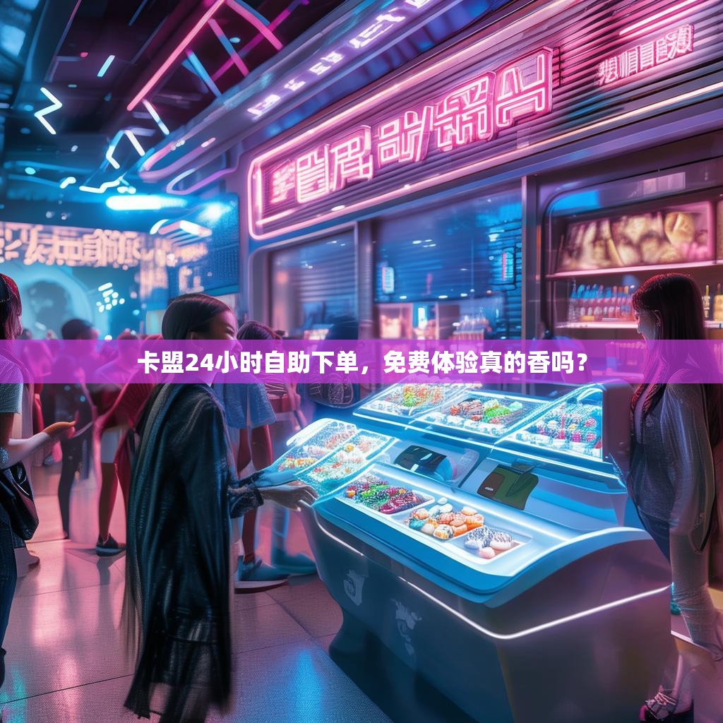 卡盟24小时自助下单,免费体验真的香吗?